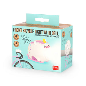 Legami - Front Bicycle Light und Klingel - Einhorn - Front Bicycle Light und Klingel