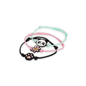 Legami - 3er Set Armbänder - Panda