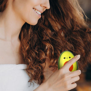 Legami - Avocado Entwirrungsbürste - Unglaubliches Haar