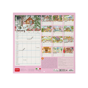 Legami - Home Sweet Home 2027 Wall Takvim - 30 x 29 cm