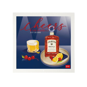 Legami - Cheers 2027 Wall Takvim - 30 x 29 cm