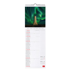 Legami - Lighthouses World 2027 Wall Takvim - 16 x 49 cm