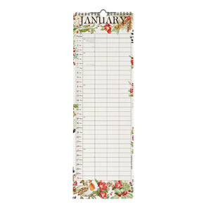 Legami - My Secret Garden 2027 Wall Takvim - 16 x 49 cm
