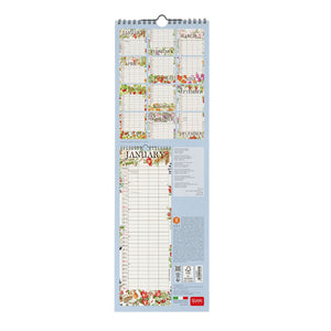 Legami - My Secret Garden 2027 Wall Takvim - 16 x 49 cm