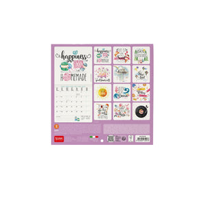 Legami - Aphorismen 2027 Wandkalender - 18 x 18 cm
