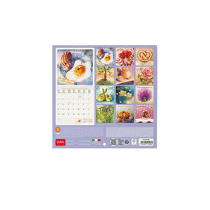Legami - Good Vibes Only 2027 Wandkalender - 18 x 18 cm