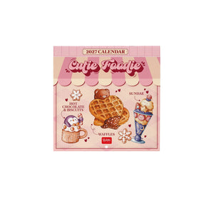 Legami - Cutie Foodie 2027 Wall Takvim - 18 x 18 cm