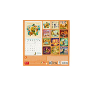 Legami - 2027 Wall Takvim - 18 x 18 cm - Kitap Lover's