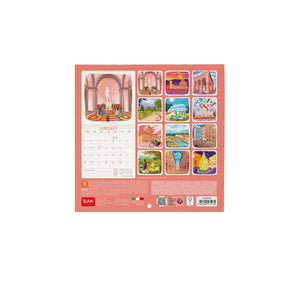 Legami - Firenze 2027 Wandkalender - 18 x 18 cm