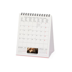 Legami - Beste Freunde 2027 Tischkalender - 12 x 14,5 cm