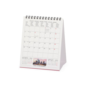 Legami - London 2027 Tischkalender - 12 x 14,5 cm
