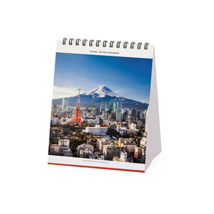 Legami - Beauty Japan 2027 Desk Takvim - 12 x 14.5 cm