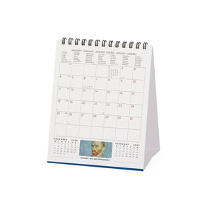 Legami - Vincent Van Gogh 2027 Desk Takvim - 12 x 14,5 cm