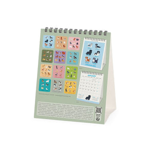 Legami - Dogs World 2027 Desk Takvim - 12 x 14,5 cm