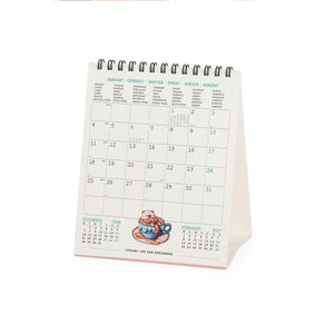 Legami - Cutie Foodie 2027 Desk Takvim - 12 x 14.5 cm