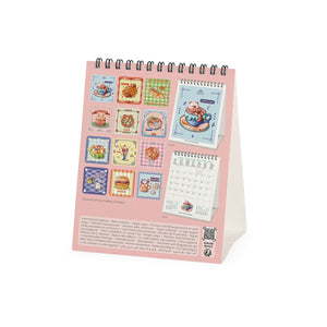 Legami - Cutie Foodie 2027 Desk Takvim - 12 x 14.5 cm