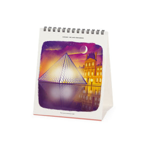 Legami - Paris 2027 Tischkalender - 12 x 14,5 cm