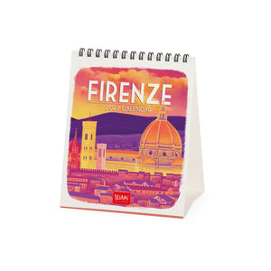 Legami - Firenze 2027 Tischkalender - 12 x 14,5 cm