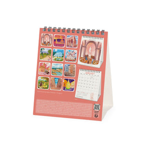 Legami - Firenze 2027 Tischkalender - 12 x 14,5 cm