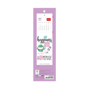 Legami - Aphorismen 2027 Lesezeichen Kalender - 5,5 x 18 cm