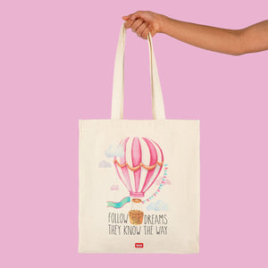 Legami - Baumwolltasche - Heißluftballon