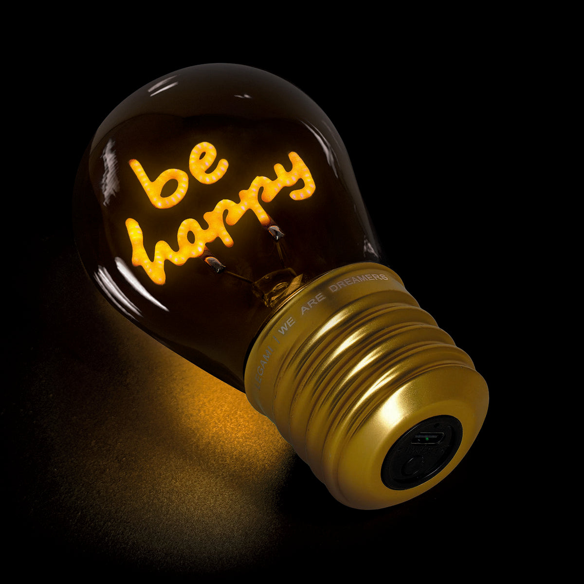 Legami - Dekoratif Lightbulb-Shaped Table Lamp - Be Mutlu - Bulb Fiction
