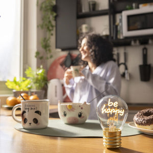 Legami - Dekoratif Lightbulb-Shaped Table Lamp - Be Mutlu - Bulb Fiction