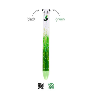 Legami - Panda Two-Colour Ballpoint Kugelschreiber - Click&Clack