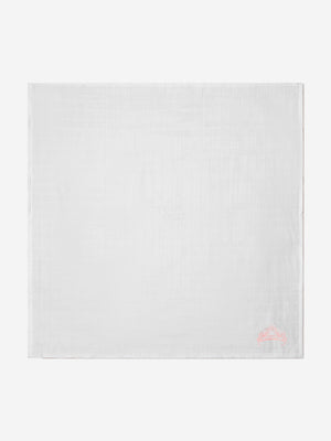 Cotton and Company Girls Organic Cotton Muslin And Cotton Crown Towel Set