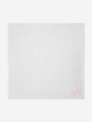 Cotton and Company Girls Organic Cotton Muslin And Cotton Crown Towel Set