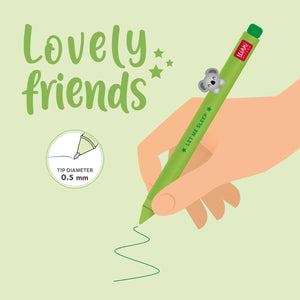 Legami - Stift mit "Let Me Sleep" Koala-Tieranhänger - Niedliche Freunde