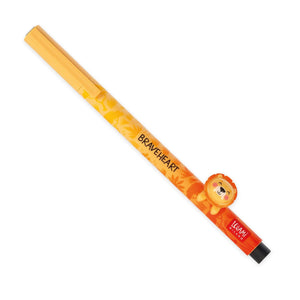 Legami - Stift mit "King" Löwe Tierfigur - Niedliche Freunde