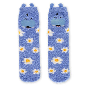 Legami - Rutschfeste Hippo Socken für Erwachsene - Es ist ein Match!