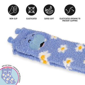Legami - Rutschfeste Hippo Socken für Erwachsene - Es ist ein Match!