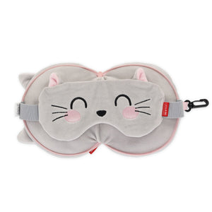 Legami - Kitty Reisekissen mit Schlafmaske - Mein Reisebegleiter
