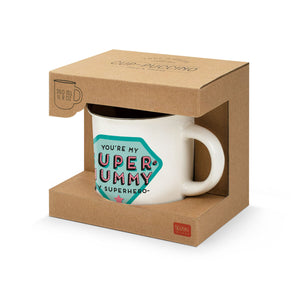 Legami - Porzellanbecher - Super Mummy - Cup-Puccino