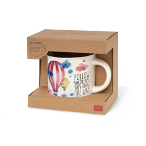 Legami - Porcelain Kupa - Hot Air Balloon - Cup-Puccino