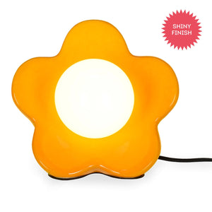 Legami - Shiny Orange Led Table Lamp - Flower Power