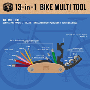 Legami - 13-in-1 - Bike Multi Tool