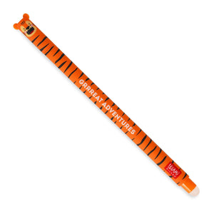 Legami - "Grrreat Adventure" Tiger Erasable Kalem