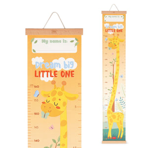 Legami - Wall-Hanging Height Chart - Giraffe - Dream Big Little One