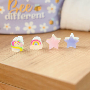 Legami - 4'lü Seti Tek Boynuzlu At Mini Hair Clips - Clip me up!
