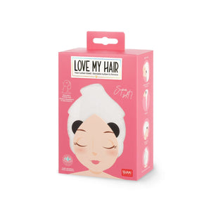 Legami - Panda Hair Turban Towel - Aşk My Hair