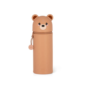 Legami - Bär "Dream Big" 2-in-1 Silikon Stiftemäppchen - Kawaii
