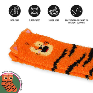 Legami - Rutschfeste Tiger Kinderstrümpfe - Es ist ein Match!