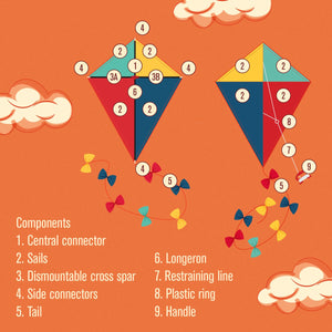 Legami - Diamond Kite - Drachen