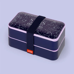 Legami - 1200 ml Bento Lunchbox - Stars - Bento Lunchbox