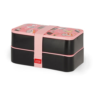 Legami - 1200 ml Bento Lunchbox - Sushi Cat - Bento Lunchbox