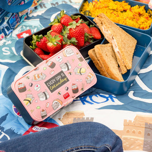 Legami - 1200 ml Bento Lunchbox - Sushi Cat - Bento Lunchbox