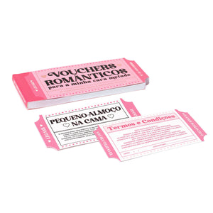 Legami - Kitap 24 Romantic Vouchers - Portuguese - Gift Vouchers